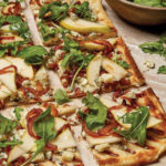 Caramelized Onion, Pear & Blue Cheese Pizza